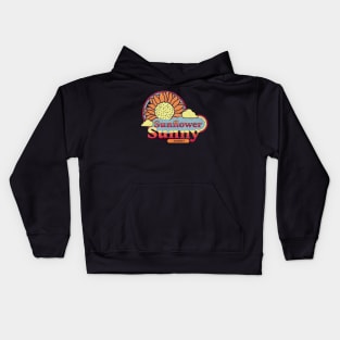 Sunflower Mental Health Kids Hoodie